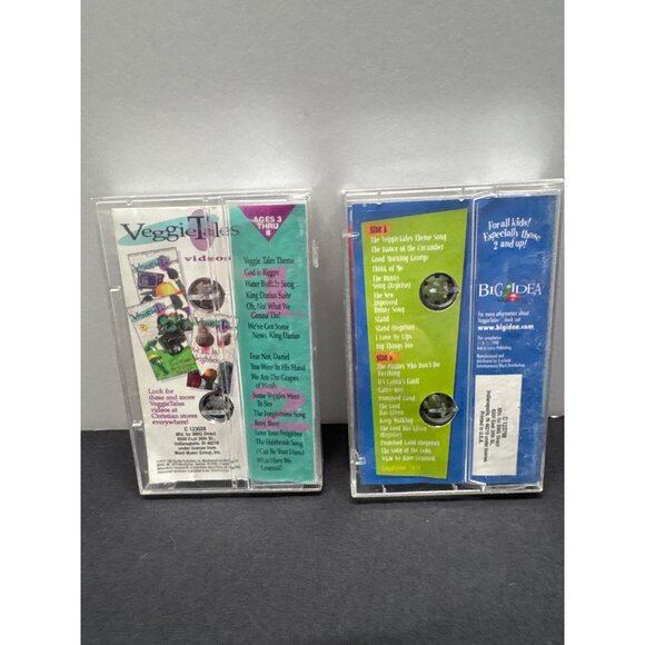 Veggie Tunes & Veggie Tunes 2 Cassette Tape Set - Picture 3 of 8